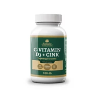 Székely Patikárium C-vitamin 1000 mg + D3-vitamin + Cink + Csipkebogyó kivonat
