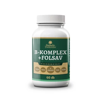 B KOMPLEX + FOLSAV – Teljes körű B-vitamin támogatás napi 1 tablettában