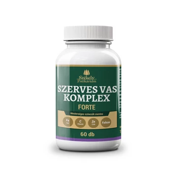 Székely Patikárium SZERVES VAS KOMPLEX FORTE 18MG – Havi adag