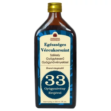 Egészséges Vércukorszint - Székely Gyógykeserű - 500ml