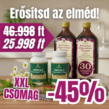 XXL 4-Termékes Nyugalom & Agyi Támogatás Csomag