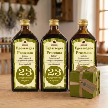 3 darab Egészséges Prosztata - Székely Gyógykeserű - MEGLEPETÉS AJÁNDÉKKAL