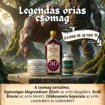 LEGENDÁS ÓRIÁS CSOMAG – teljes testi és lelki támogatás
