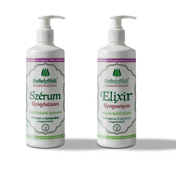 Hajnövesztő Balzsam 250ml/db és Hajregeneráló Gyógysampon – 250 ml