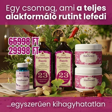 Alakformál Csomag – Egészséges Fogyás és Metabolikus Támogatás
