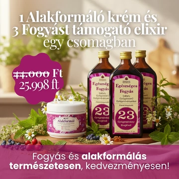 ALAKFORMÁLÁS BELÜLRŐL ÉS KÍVÜLRŐL – TELJES MÉREGTELENÍTŐ ÉS ZSÍRÉGETŐ CSOMAG