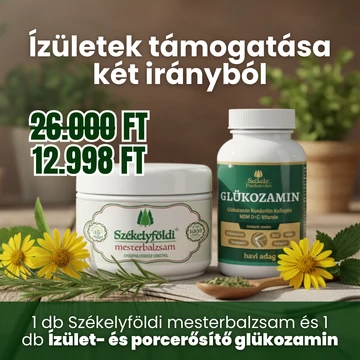 Ízületek támogatása két irányból