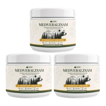 2+1 darab – Az EREDETI Medvebalzsam – Erős gyulladáscsökkentő gél 250 ml
