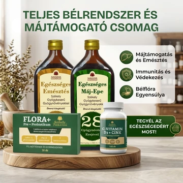 Teljes Bélrendszer és Májtámogató Csomag