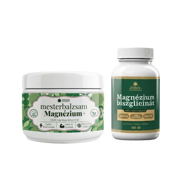 Itt a Megoldás csomag (Magnézium-biszglicinát+Mesterbalzsam Magnézium+)