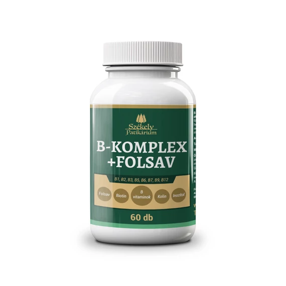 B KOMPLEX + FOLSAV – Teljes körű B-vitamin támogatás napi 1 tablettában