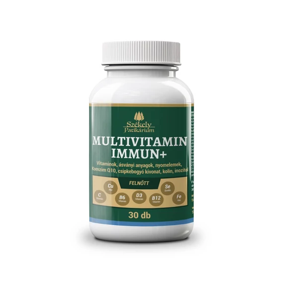 Székely Patikárium Multivitamin Immun+ Felnőtteknek – Havi adag