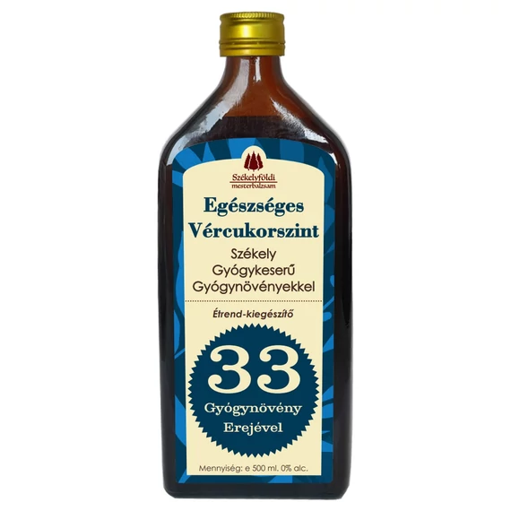 Egészséges Vércukorszint - Székely Gyógykeserű - 500ml