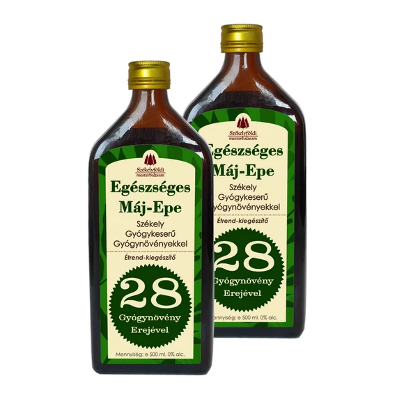 2 db Egészséges Máj - Epe - Székely Gyógykeserű - 500ml