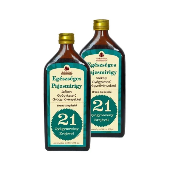 2 darab Egészséges Pajzsmirigy – Székely Gyógykeserű – 500 ml