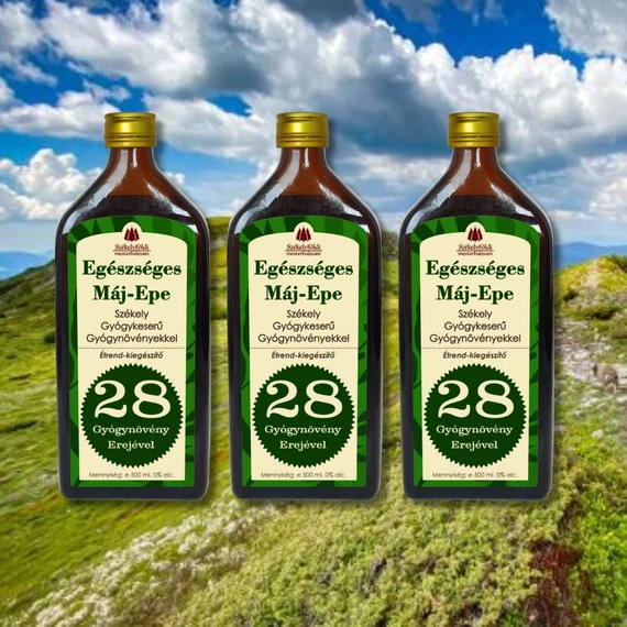 2+1 darab  Egészséges Máj - Epe - Székely Gyógykeserű - 500ml