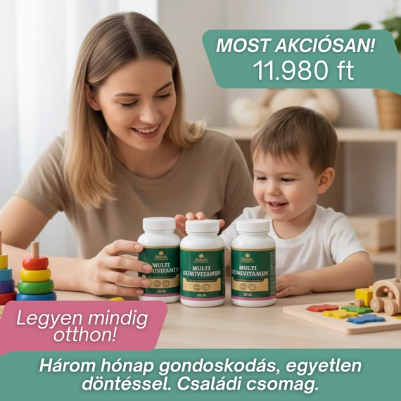 3 darab Székely Patikárium Multivitamin gumivitamin – Havi adag