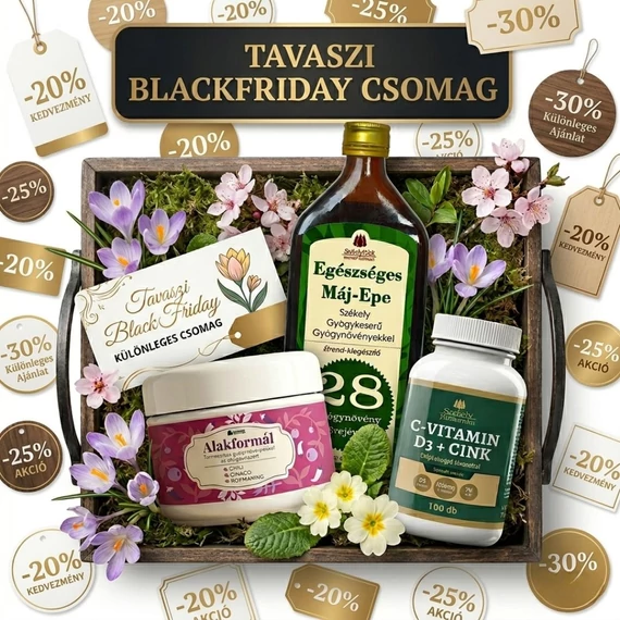 TAVASZI BLACK FRIDAY – MEGÚJULÁS & VITALITÁS CSOMAG