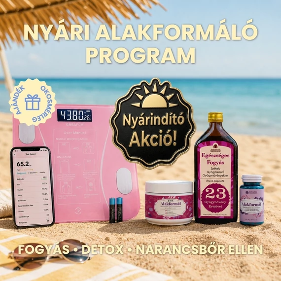 ☀︎ BLACK FRIDAY NYÁRI FOGYÁS CSOMAG + AJÁNDÉK OKOSMÉRLEG