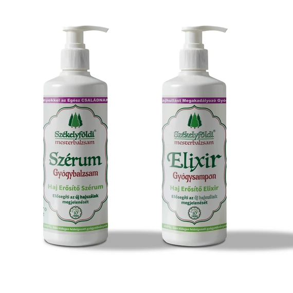 Hajnövesztő Balzsam 250ml/db és Hajregeneráló Gyógysampon – 250 ml