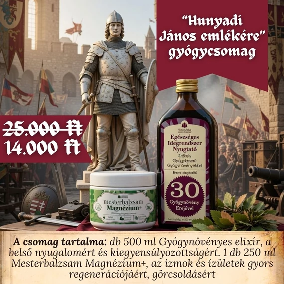 Hunyadi János emlékére – gyógycsomag