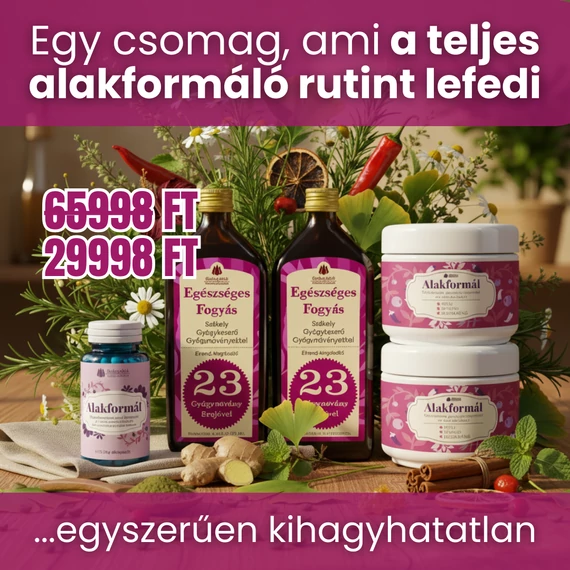 Alakformál Csomag – Egészséges Fogyás és Metabolikus Támogatás