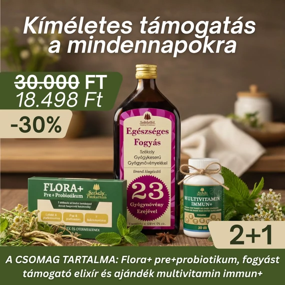 2+1 Székely Karcsúsító & Bélrendszer Támogató Prémium Csomag
