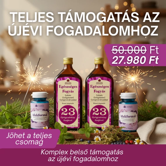 Dupla Belső Fogyástámogató Program – Anyagcsere és Antioxidáns Védelem