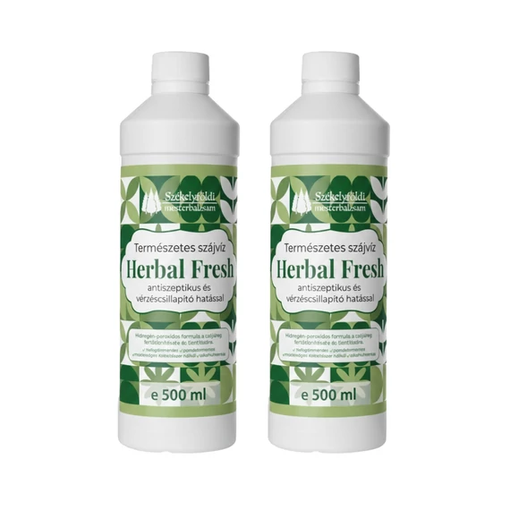 2 db - Herbal Fresh - Természetes szájvíz