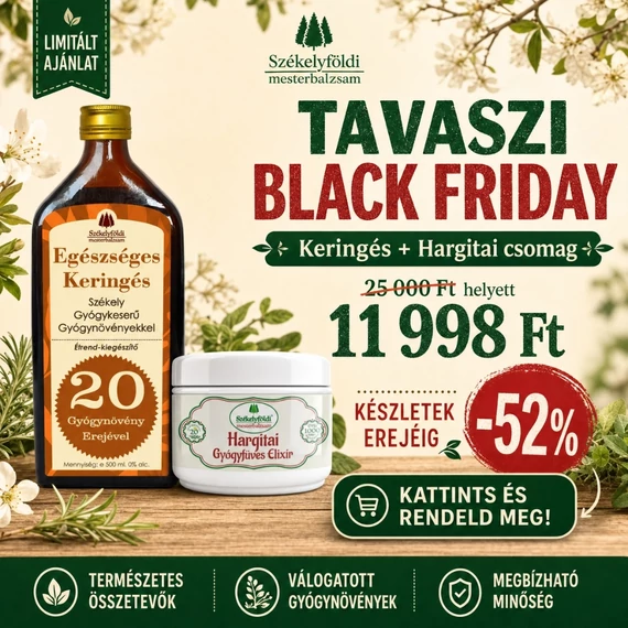 TAVASZI BLACK FRIDAY - Keringés + Hargitai csomag