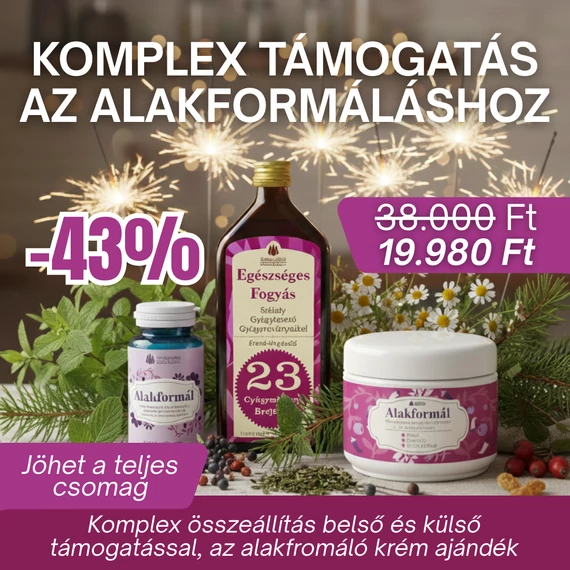 2+1 ALAKFORMÁL FOGYÁS CSOMAG – Intenzív külső-belső alakformálás
